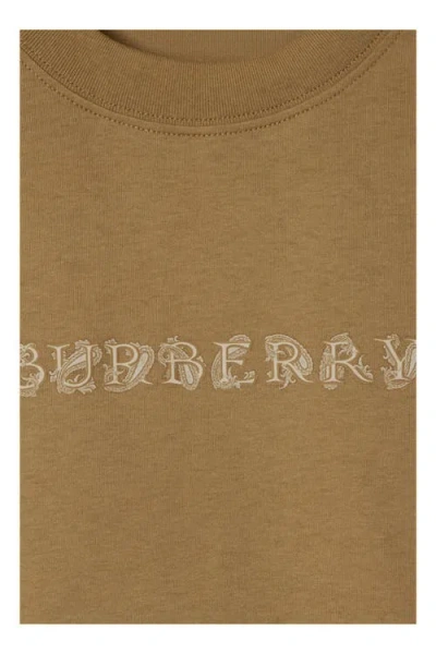 Burberry Paisley-logo Cotton T-shirt