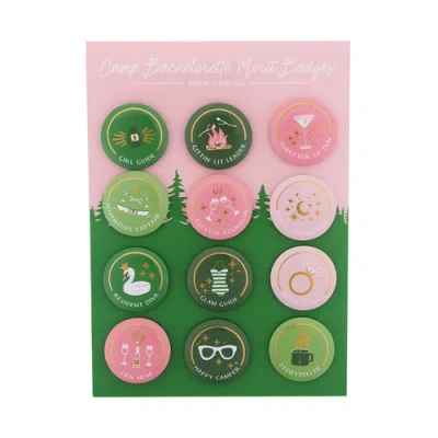 Jollity & Co . Camp Bachelorette Merit Badges
