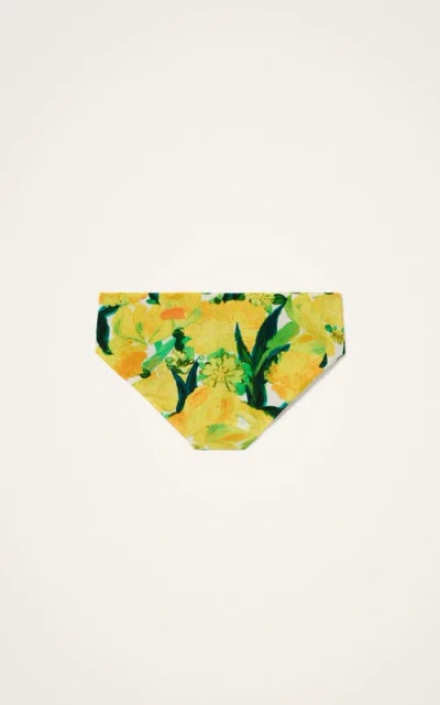 La Doublej Boy Brief Zesty Yellow In Yellow