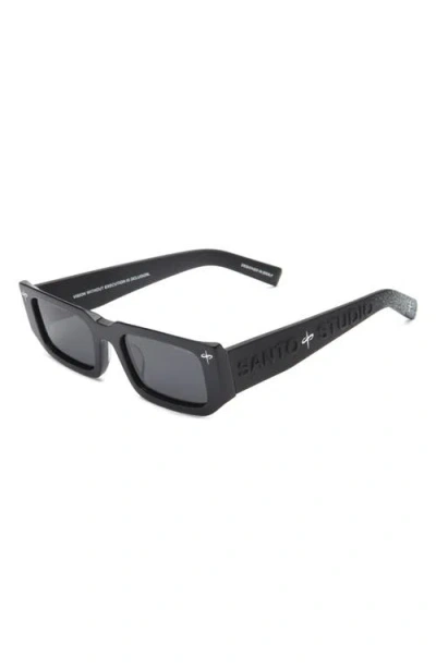 Santo Studio Palermo Polarized Rectangular Sunglasses