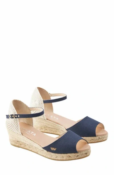 Viscata Cavall Canvas Espadrille Sandal Wedges