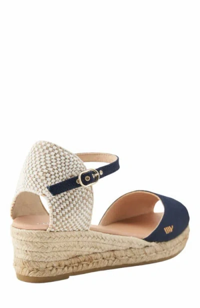 Viscata Cavall Canvas Espadrille Sandal Wedges