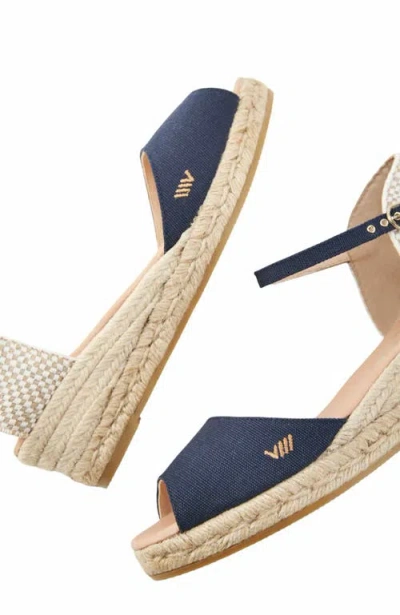 Viscata Cavall Canvas Espadrille Sandal Wedges