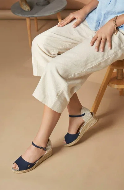 Viscata Cavall Canvas Espadrille Sandal Wedges