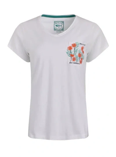 Weird Fish No Rain No Flowers Slub Pocket T-shirt