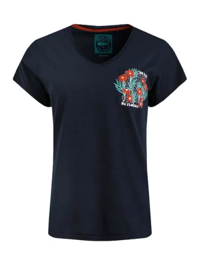 Weird Fish No Rain No Flowers Slub Pocket T-shirt
