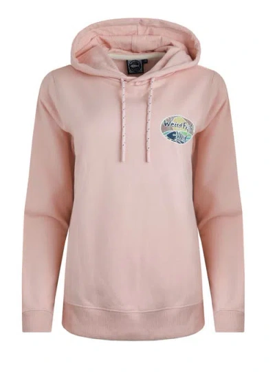Weird Fish Back Print Popover Hoodie