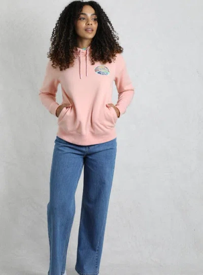 Weird Fish Back Print Popover Hoodie