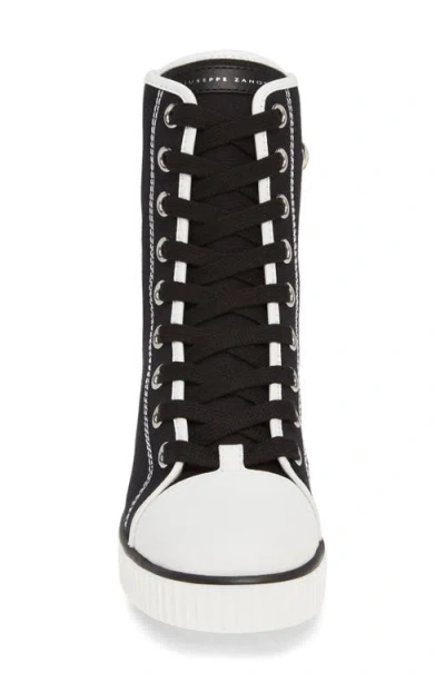 Giuseppe Zanotti Sneaker Bootie In Multi