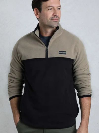Weird Fish Tristan 1/4 Zip Microfleece