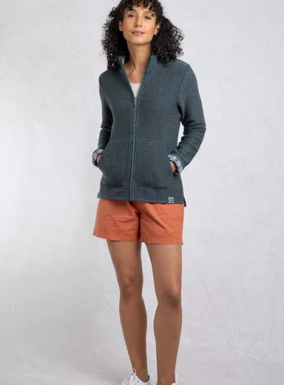 Weird Fish Sontee Full Zip Macaroni