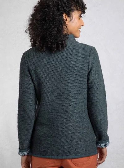 Weird Fish Sontee Full Zip Macaroni