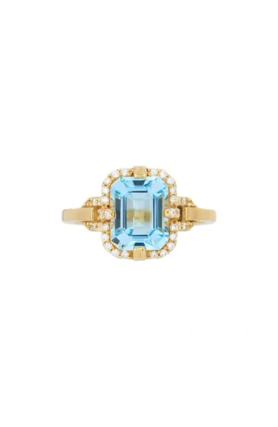 Goshwara Gossip Emerald-cut Cocktail Ring