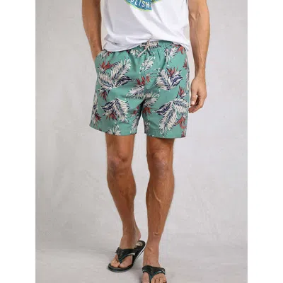Weird Fish Belukha Printed Swim Shorts