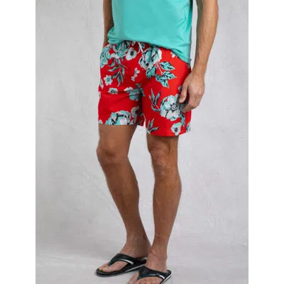 Weird Fish Belukha Printed Swim Shorts