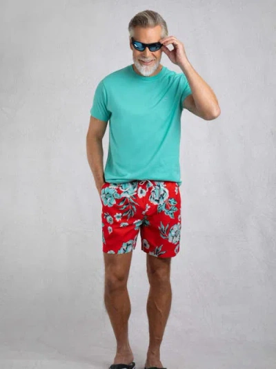 Weird Fish Belukha Printed Swim Shorts