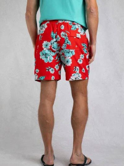 Weird Fish Belukha Printed Swim Shorts