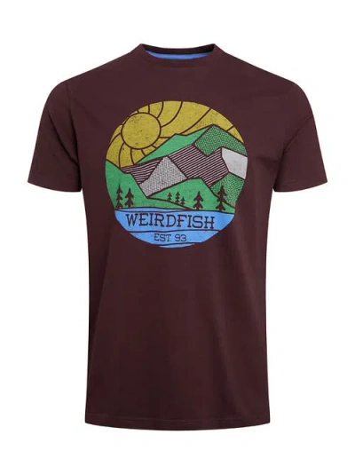 Weird Fish Foothills Front Print T-shirt