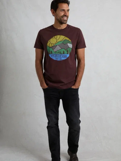 Weird Fish Foothills Front Print T-shirt
