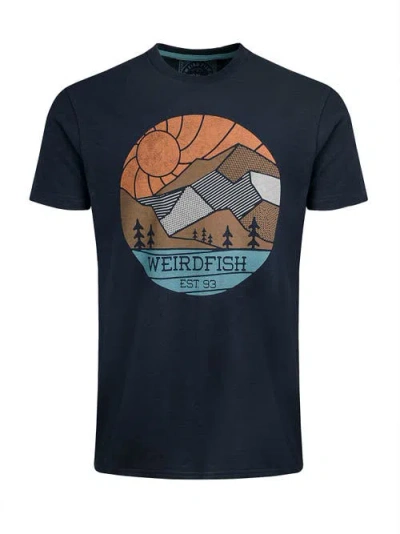 Weird Fish Foothills Front Print T-shirt