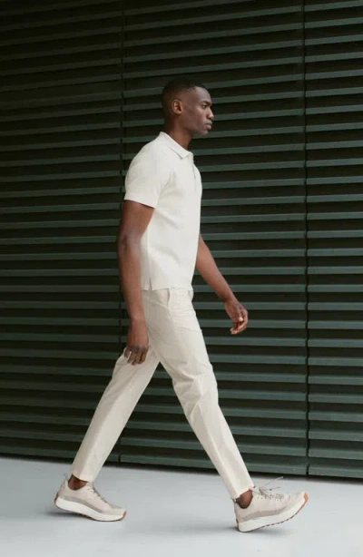 Mango Slim Fit Dress Pants In Neutral