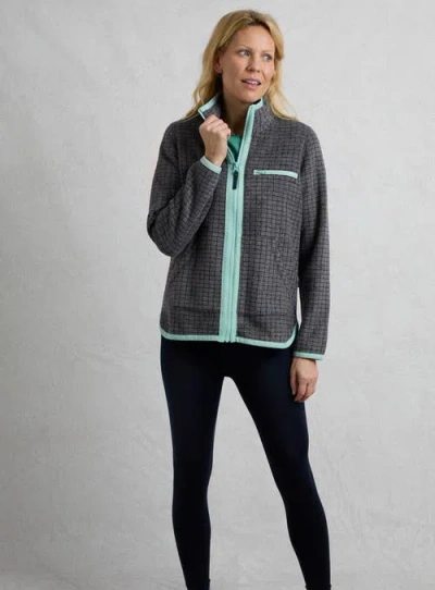 Weird Fish Tilly 1/4 Zip Grid Fleece