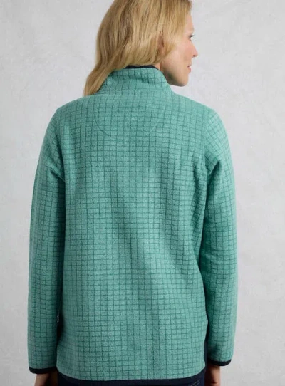 Weird Fish Tilly 1/4 Zip Grid Fleece
