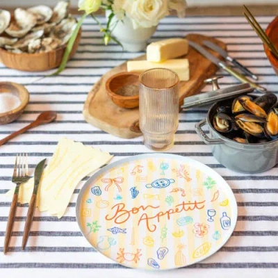 Jollity & Co . Le Dinner Bon Appetit Dinner Plates