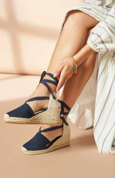 Viscata Escala Canvas Espadrille Wedges