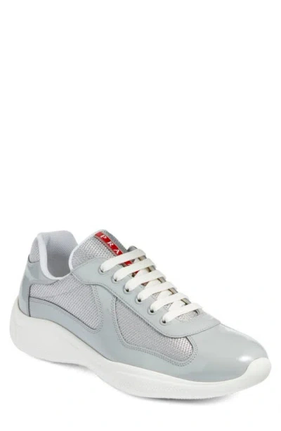 Prada America's Cup Panelled Sneakers In Multi