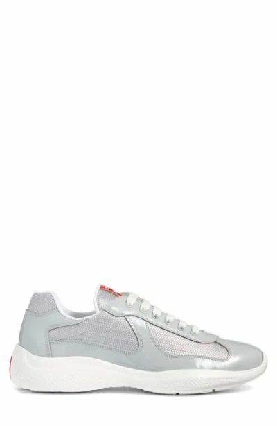Prada America's Cup Panelled Sneakers In Multi