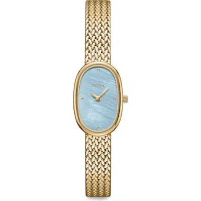 Breda Jane Tethered Mesh Strap Watch, 18mm