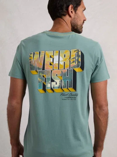 Weird Fish Wild Life Back Print Graphic T-shirt