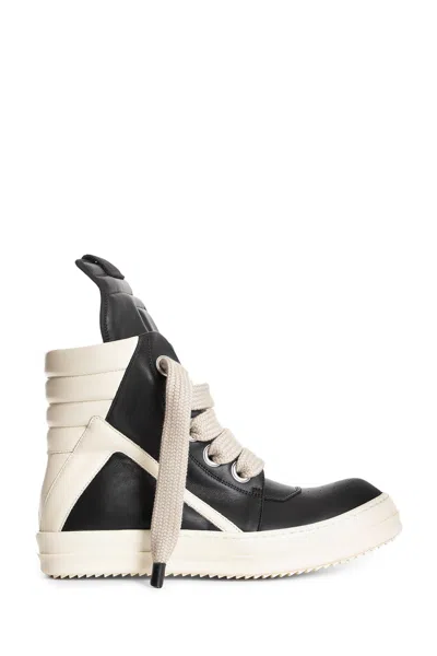 Rick Owens Man Black&white Sneakers