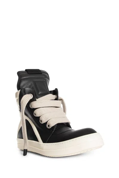 Rick Owens Man Black&white Sneakers