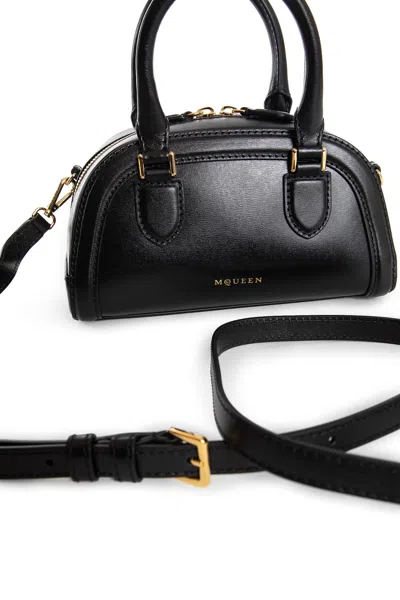 Alexander Mcqueen Woman Black Mini Bags