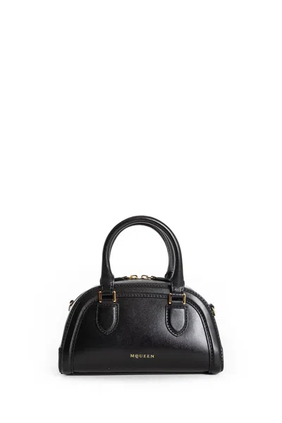 Alexander Mcqueen Woman Black Mini Bags