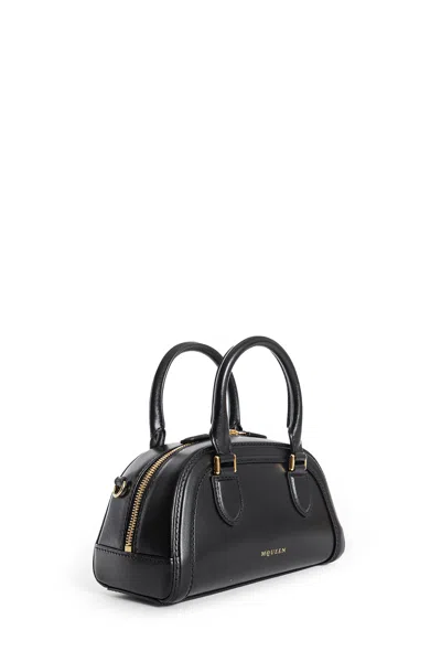 Alexander Mcqueen Woman Black Mini Bags