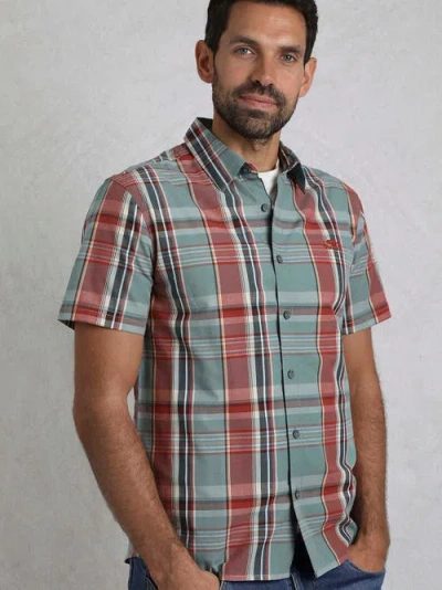 Weird Fish Judd Short Sleeve Check Shirt