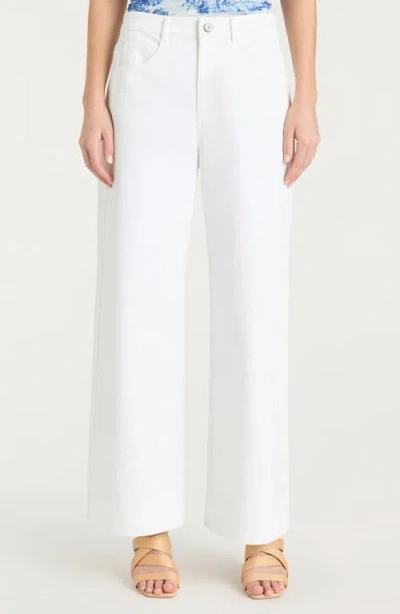 Cinq À Sept Betsy Wide Leg Pants In White
