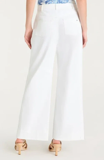 Cinq À Sept Betsy Wide Leg Pants In White