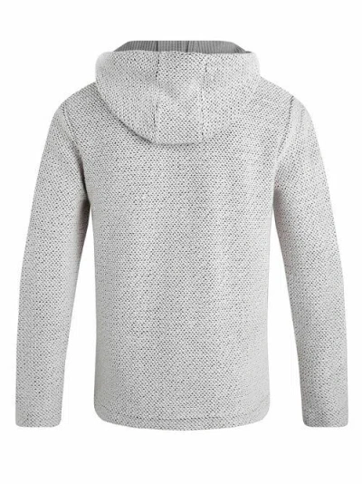Weird Fish Bakersfield Button Neck Macaroni Hoodie