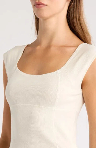 Pacsun Juliet Crop Tank In White