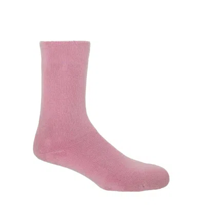 Peper Harow - Made In England Plain Men's Bed Socks – Pink