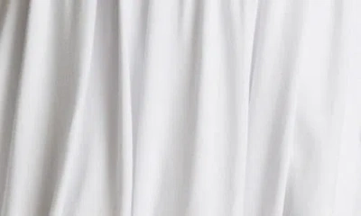 Naked Wardrobe Smooth Bubble Hem Minidress In White
