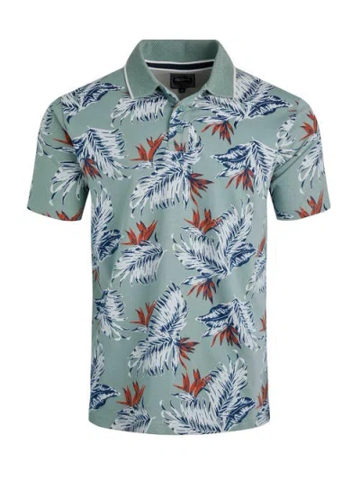 Weird Fish Sarat Printed Polo