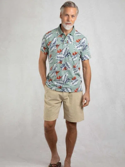 Weird Fish Sarat Printed Polo