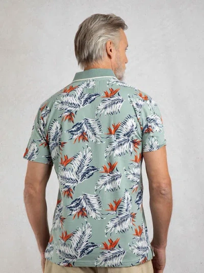 Weird Fish Sarat Printed Polo