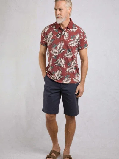Weird Fish Sarat Printed Polo