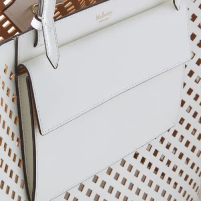 Mulberry Xl Perforated Leather Tote